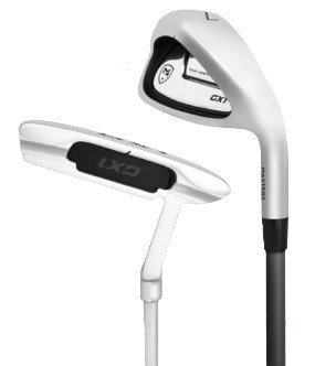 Masters GX1 Gts pánsky golfový polset, grafit + stand bag, čierny/sivý/biely