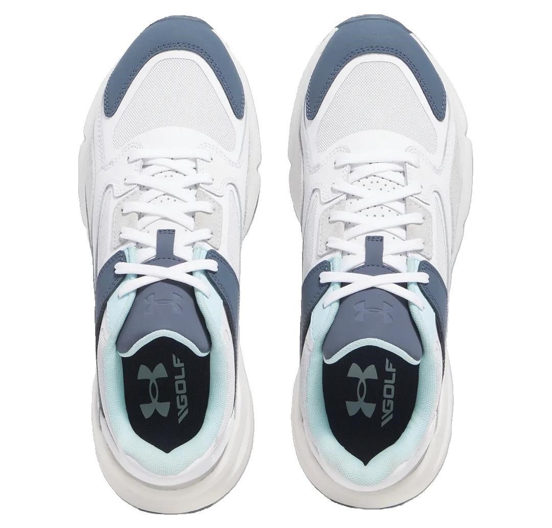 Under Armour Forge 96 unisex golfové topánky, biele