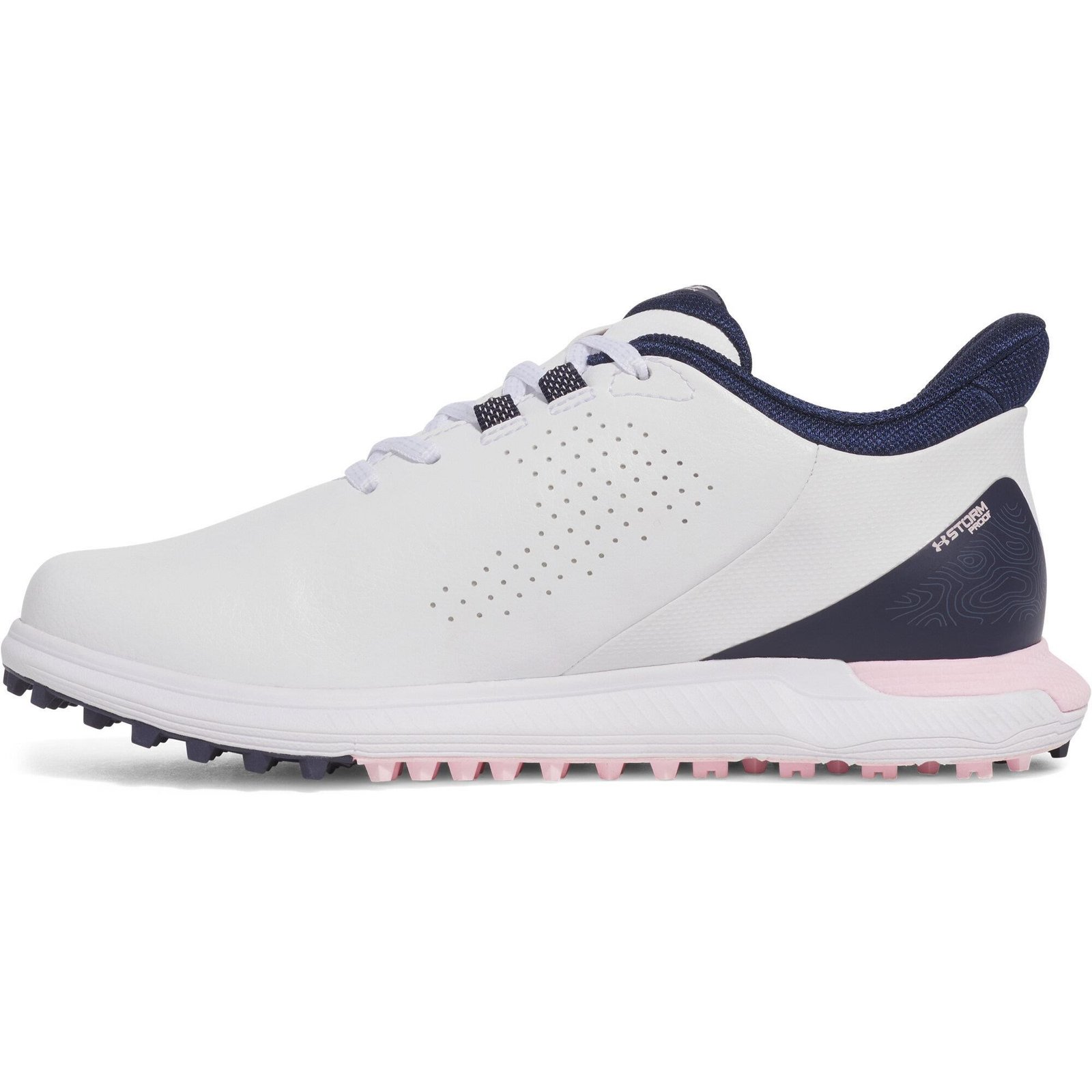 Under Armour Drive Fade SL dámske golfové topánky, biele