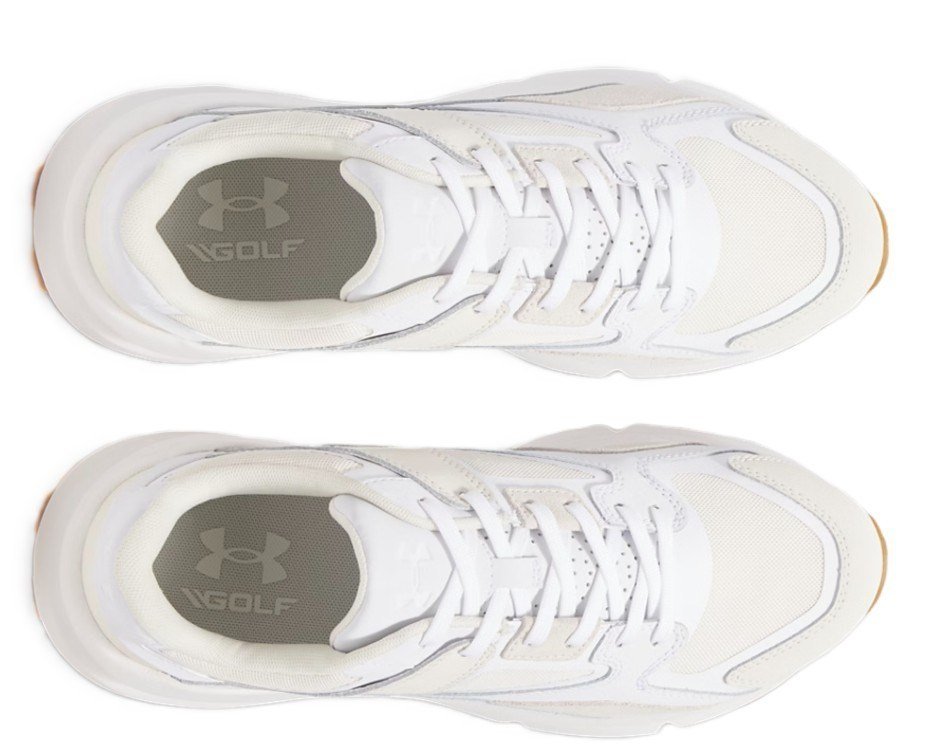 Under Armour Forge 96 unisex golfové topánky, biele