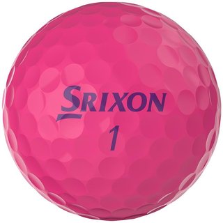 Srixon Soft Feel Lady dámske golfové loptičky, ružové