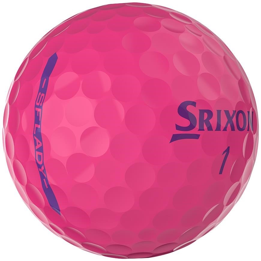 Srixon Soft Feel Lady dámske golfové loptičky, ružové