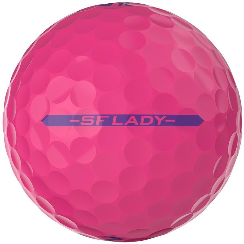 Srixon Soft Feel Lady dámske golfové loptičky, ružové