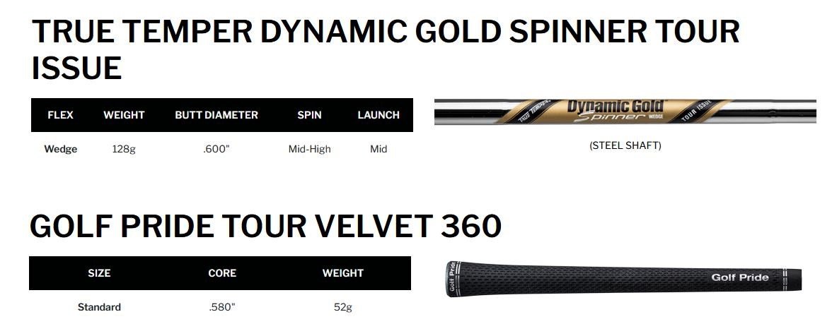 Cleveland RTZ Tour Satin wedge, oceľ