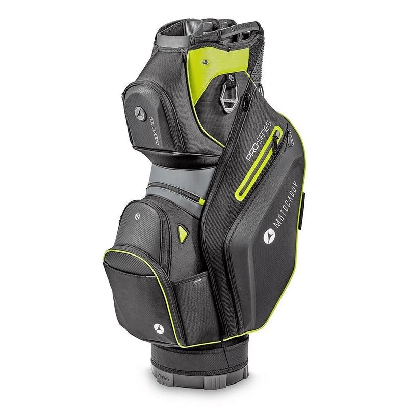 Motocaddy Pro-Series cart bag, čierno/limetkový