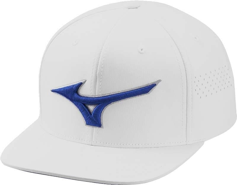 Mizuno Tour Flat Snapback pánska kšiltovka, biela