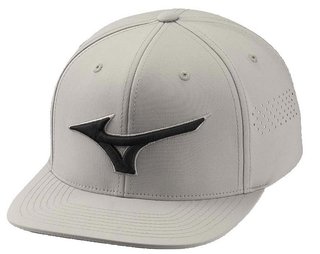 Mizuno Tour Flat Snapback pánska kšiltovka, sivá