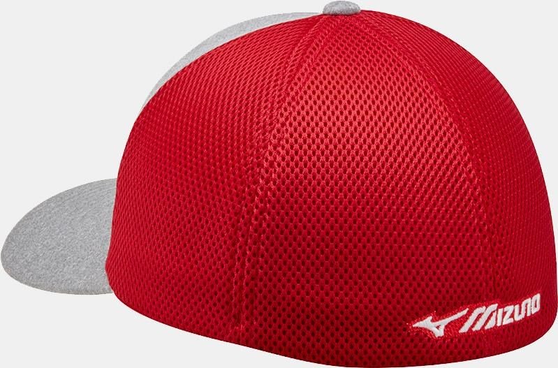 Mizuno Fitted Meshback pánska kšiltovka, červeno/tmavomodrá