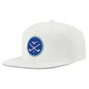 Mizuno Crossed Clubs Snapback golfová šiltovka, biela