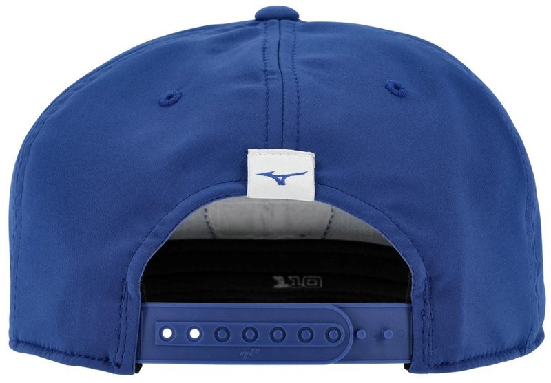 Mizuno Crossed Clubs Snapback golfová šiltovka, royal