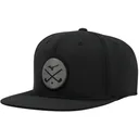 Mizuno Crossed Clubs Snapback pánska kšiltovka, čierna