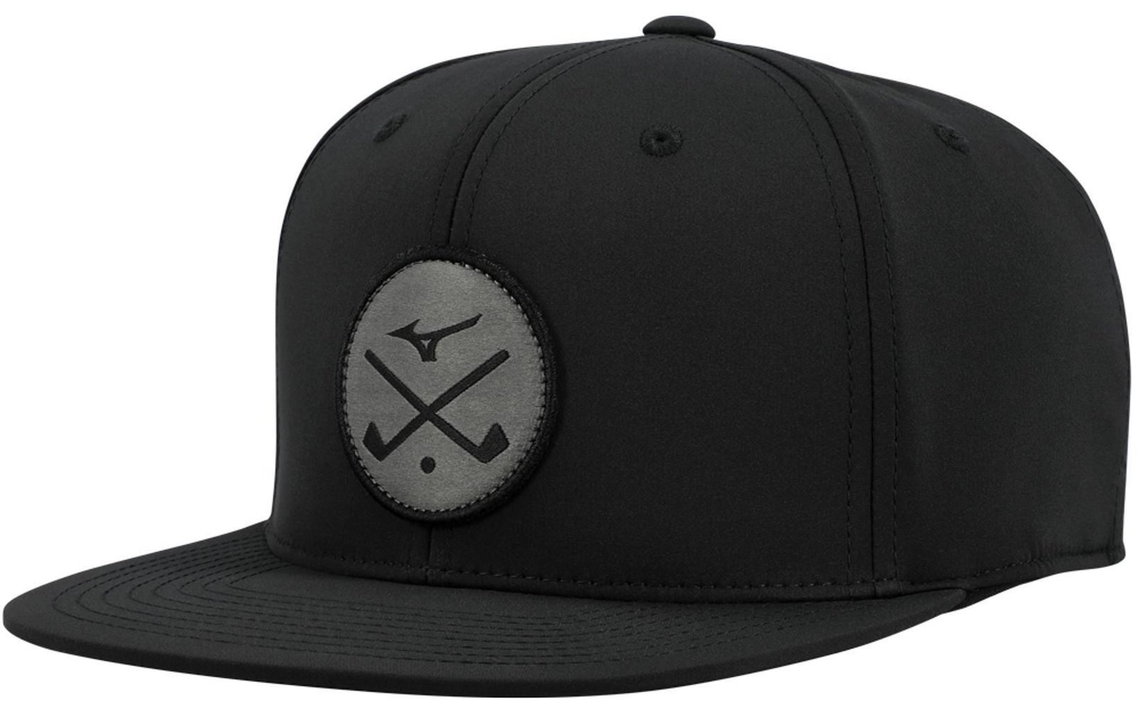 Mizuno Crossed Clubs Snapback pánska kšiltovka, čierna