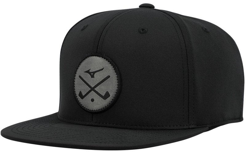 Mizuno Crossed Clubs Snapback pánska kšiltovka, čierna