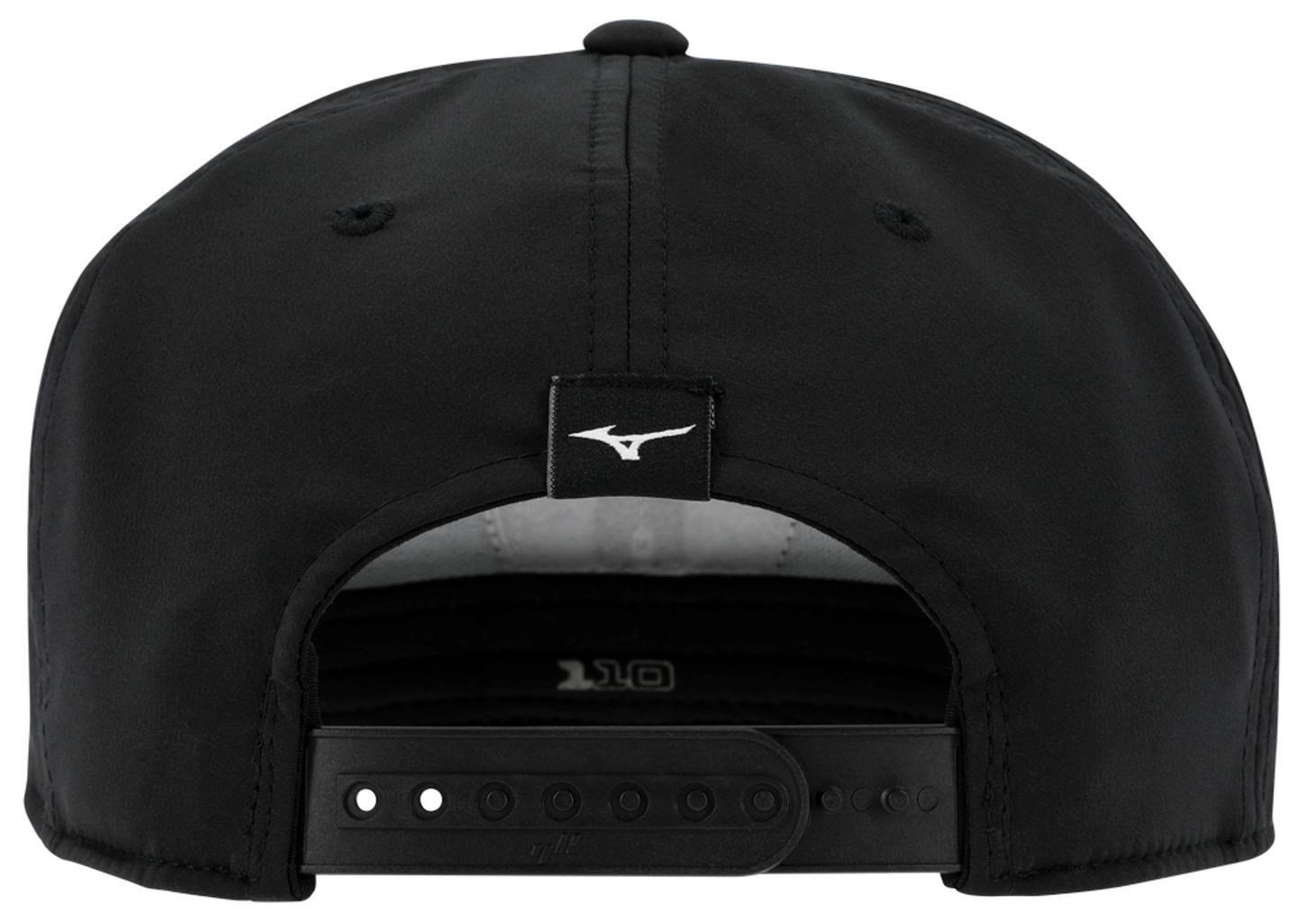 Mizuno Crossed Clubs Snapback pánska kšiltovka, čierna