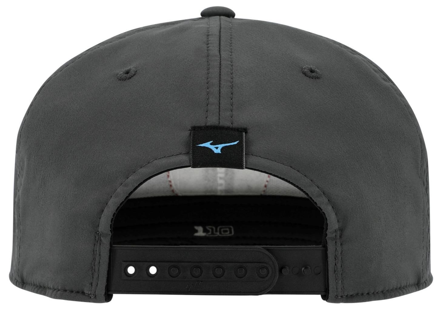 Mizuno Crossed Clubs Snapback pánska kšiltovka, charcoal