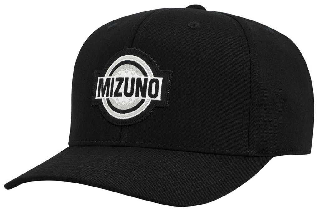 Mizuno Patch Snapback pánska kšiltovka, čierna