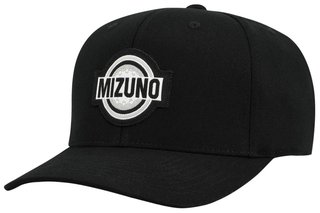Mizuno Patch Snapback pánska kšiltovka, čierna
