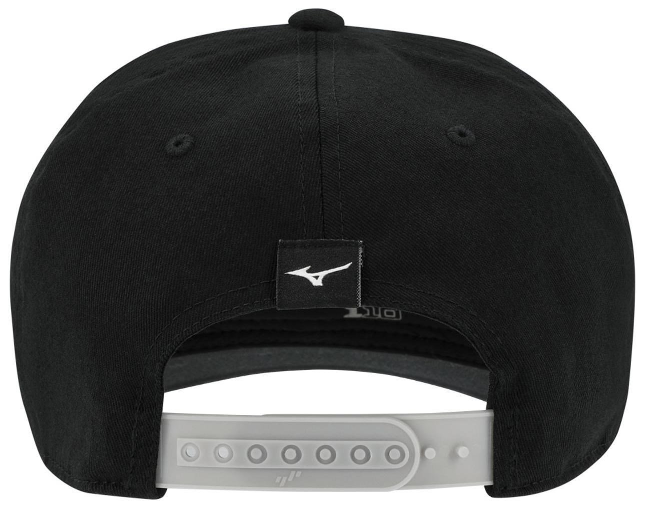 Mizuno Patch Snapback pánska kšiltovka, čierna