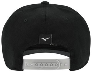 Mizuno Patch Snapback pánska kšiltovka, čierna