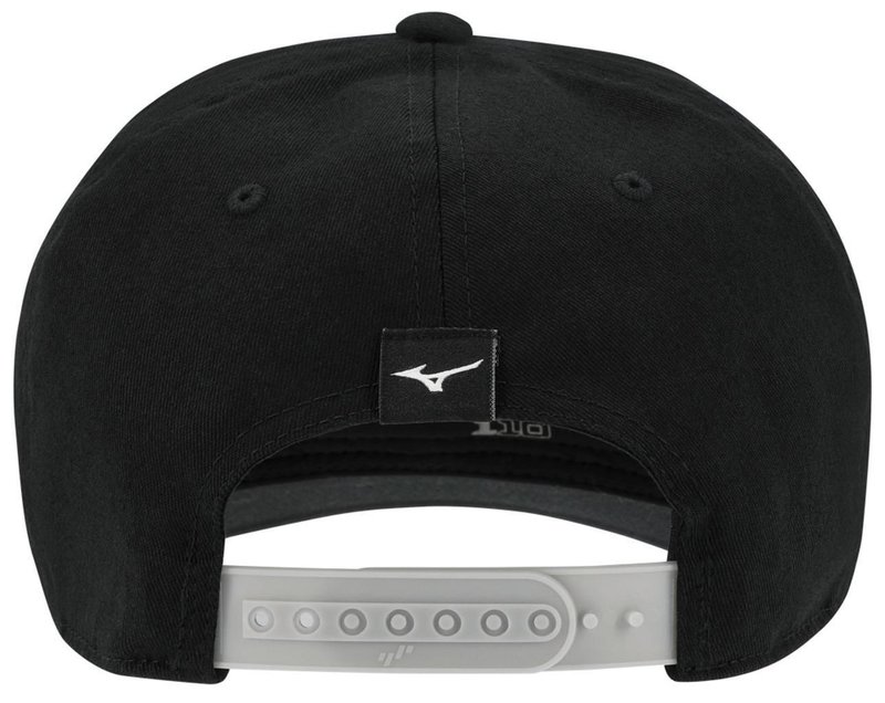 Mizuno Patch Snapback pánska kšiltovka, čierna