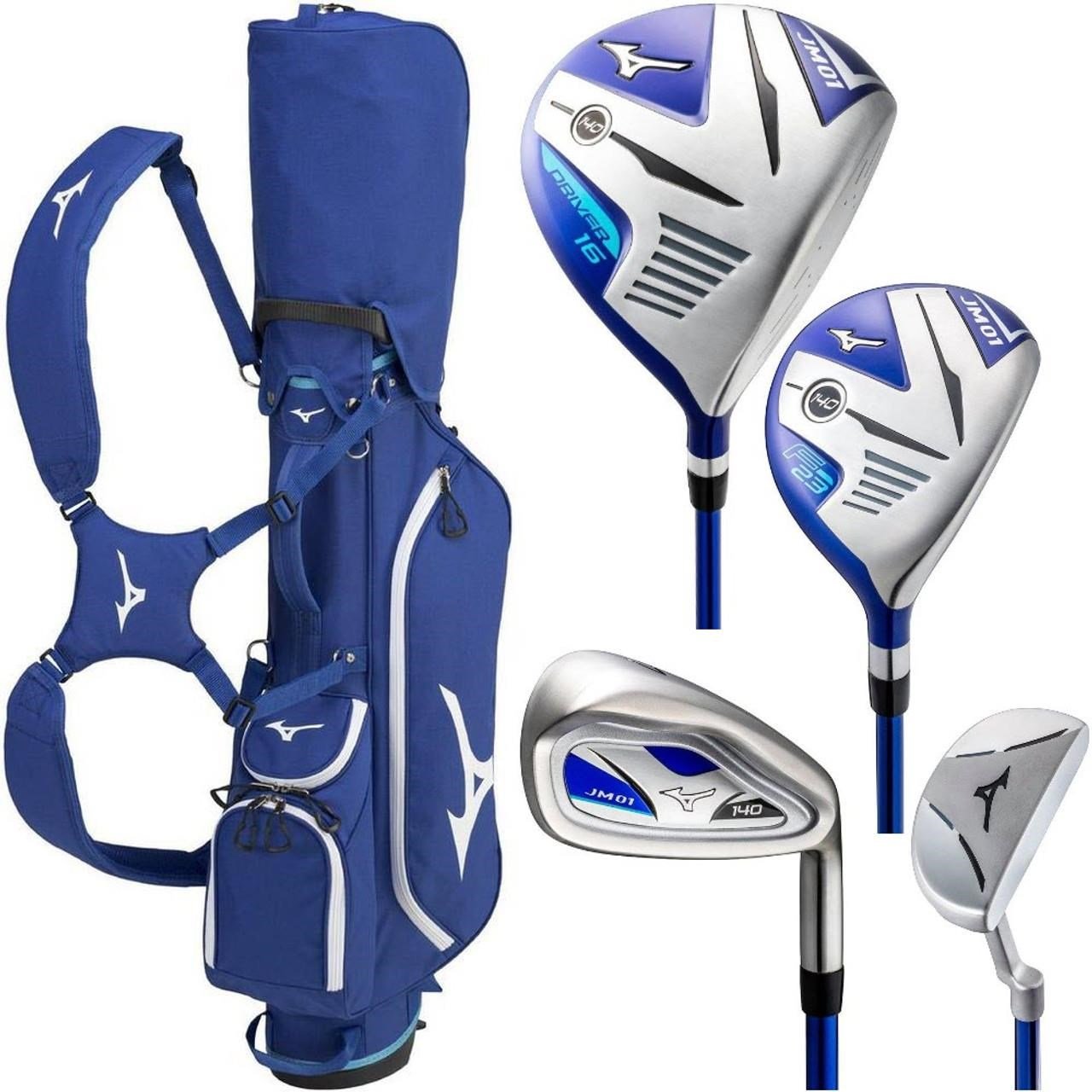 Mizuno JM01 120 5PC juniorský golfový set, oceľ/grafit