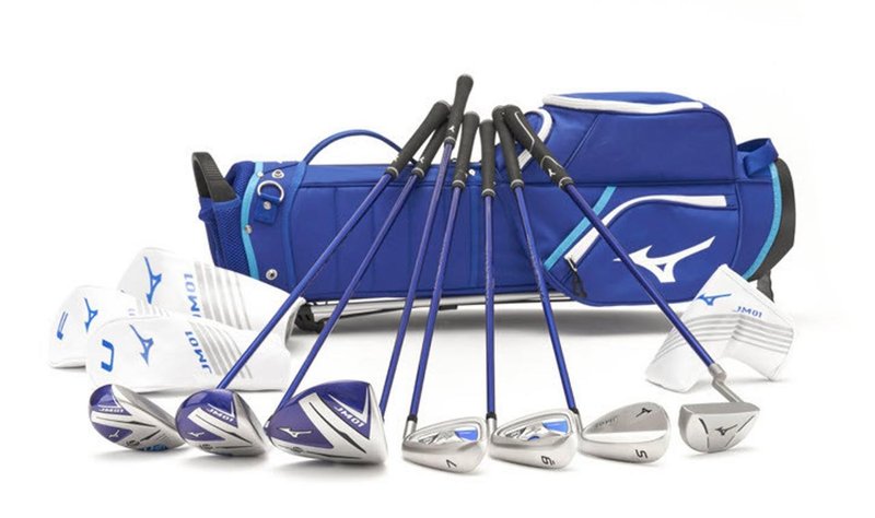 Mizuno JM01 120 5PC juniorský golfový set, oceľ/grafit