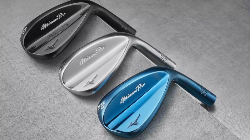 Mizuno Pro T-1 Black Ion wedge, oceľ