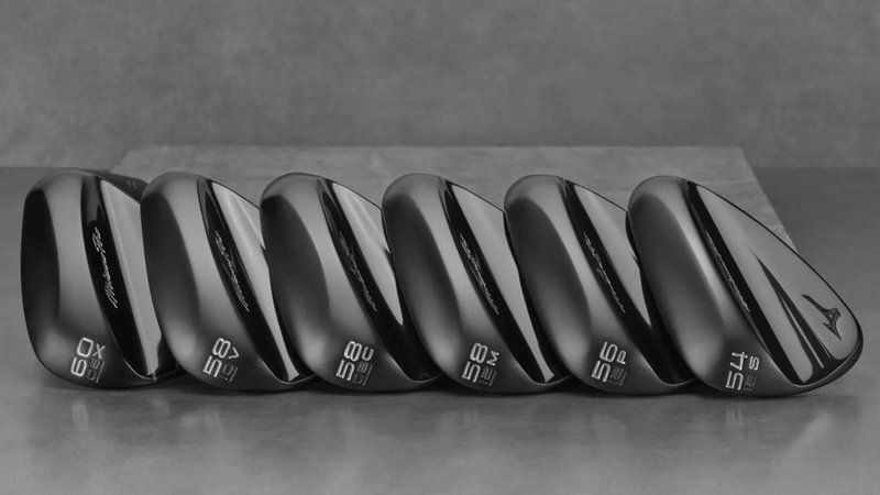 Mizuno Pro T-1 Black Ion wedge, oceľ