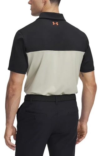 Under Armour T2G Color Block pánske polo, čierne