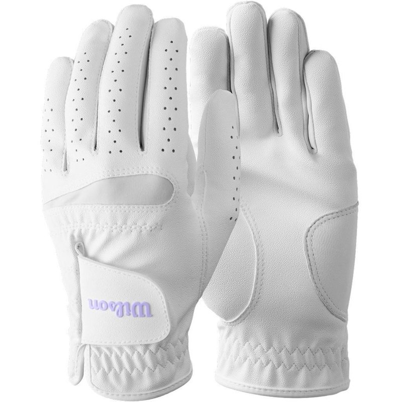 Wilson Feel Plus dámska golfová rukavica, biela