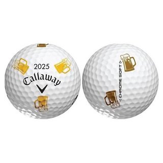 Callaway Chrome Soft Truvis BEER Limited Edition golfové loptičky