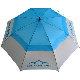 Sun Mountain H2NO 30SPF dáždnik 68", surf/cadet, svetlo modrá