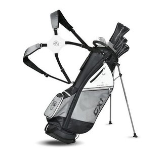 Masters GX1 Gts pánsky golfový set, oceľ, + stand bag, čierny/sivý/biely