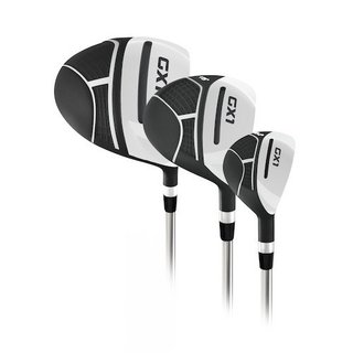 Masters GX1 Gts pánsky golfový set, oceľ, + stand bag, čierny/sivý/biely
