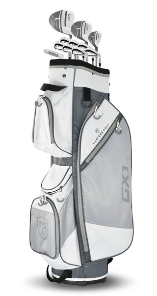 Masters GX1 dámsky golfový set, grafit + cart bag