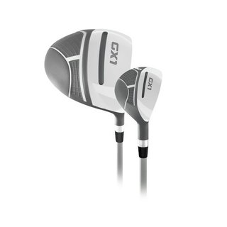 Masters GX1 ladies polovičný golfový set, grafit + cart bag
