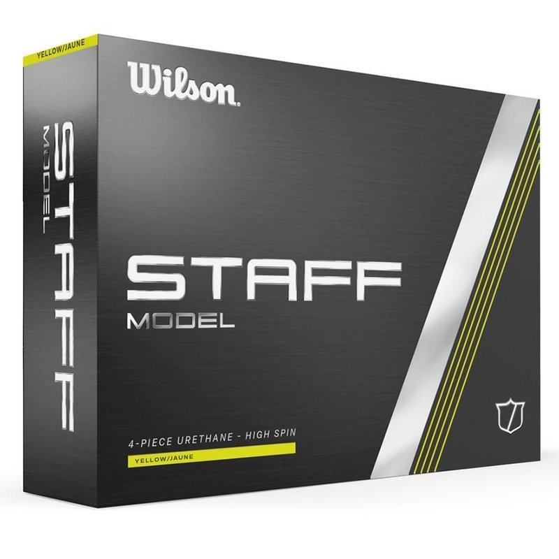 Wilson Staff Model golfové loptičky, žlté