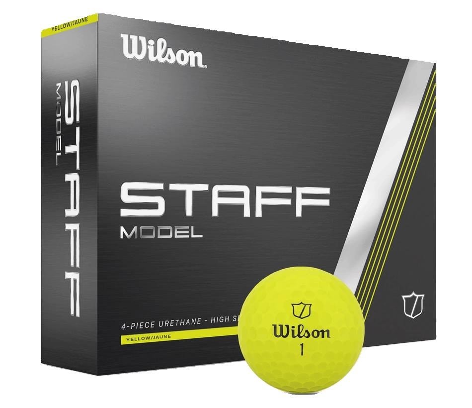 Wilson Staff Model golfové loptičky, žlté