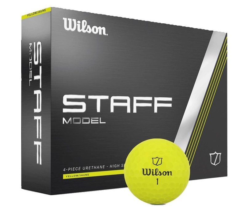 Wilson Staff Model golfové loptičky, žlté