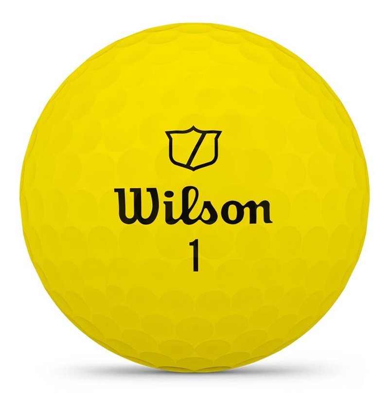 Wilson Triad golfové loptičky 2025, žlté