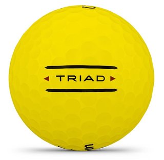 Wilson Triad golfové loptičky 2025, žlté
