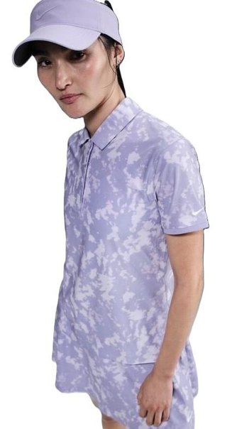 Nike Dri-Fit Victory dámske polo, lilac ice/white