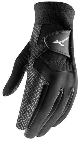 Mizuno Thermagrip dámske golfové rukavice, čierna