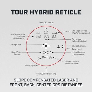 Bushnell Tour Hybrid laserový diaľkomer (Slope)