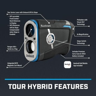 Bushnell Tour Hybrid laserový diaľkomer (Slope)