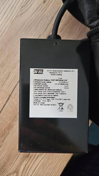 JuCad Powerpack 2.0 with MAGNETIC Plug (without charger-socket) príslušenstvo k vozíkom
