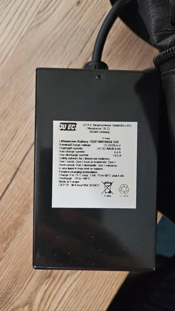 JuCad Powerpack 2.0 with MAGNETIC Plug (without charger-socket) príslušenstvo k vozíkom
