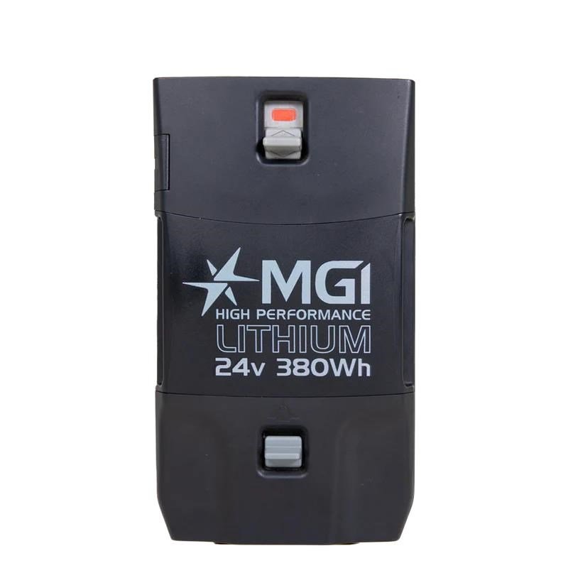 MGI AI Battery - Lithium 24V 380Wh (36 holes), čierna