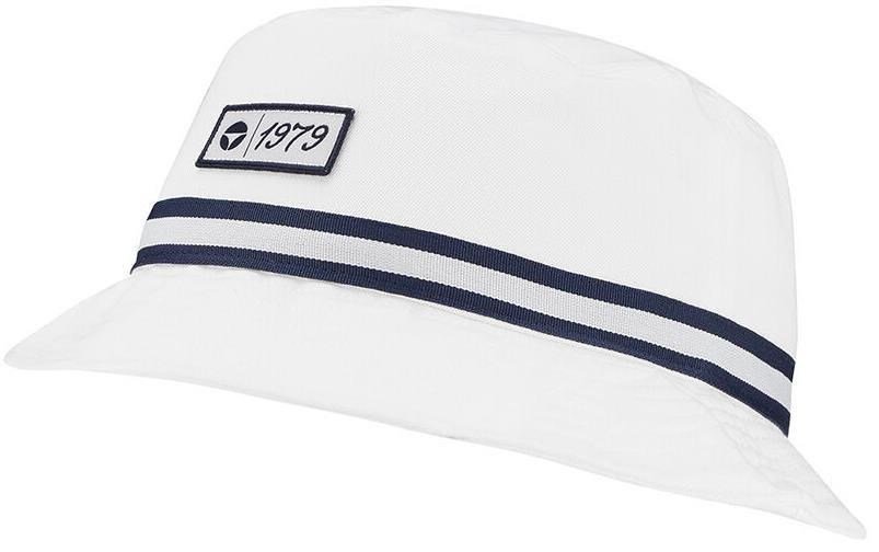 TaylorMade Vintage Twill Bucket klobúk, biely