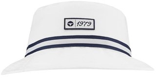 TaylorMade Vintage Twill Bucket klobúk, biely